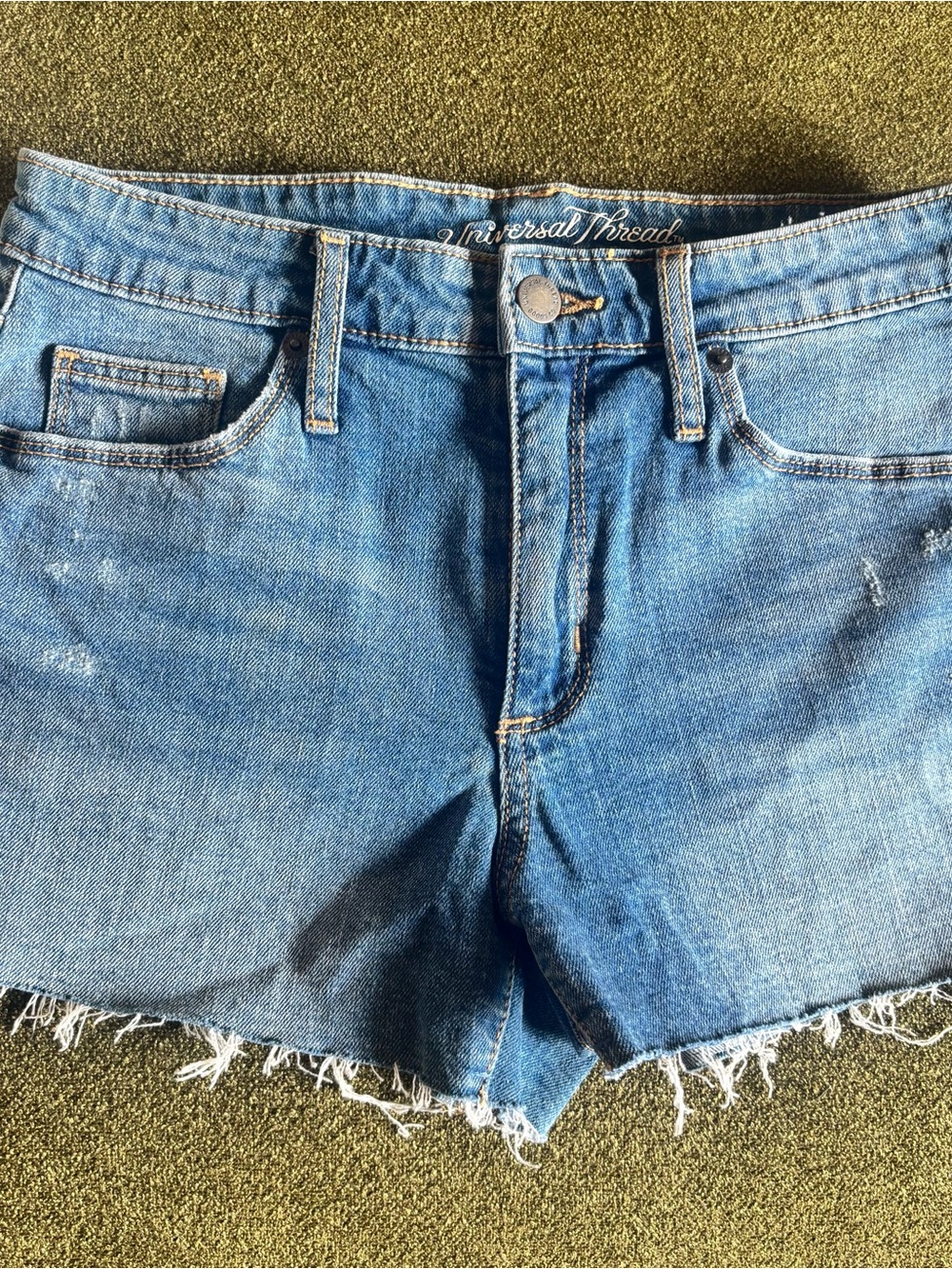 Universal Thread Light Blue Distressed Denim Cutoff Shorts